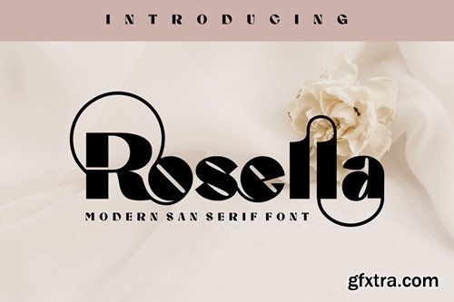 Rosella Modern Sans Serif Font 5328VAN