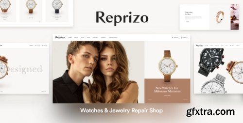 Themeforest - Reprizo - Jewelry & Watch Shop WordPress Theme 27898992 v1.0.8 - Nulled