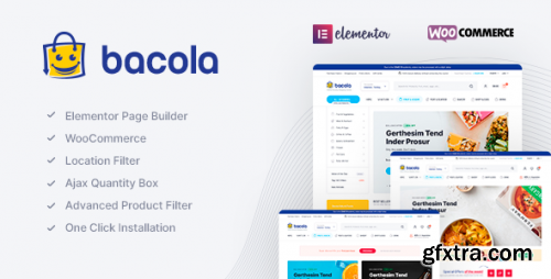 Themeforest - Bacola - Grocery Store and Food eCommerce Theme 32552148 v1.3.5 - Nulled