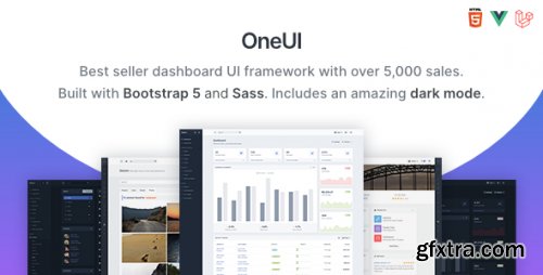 Themeforest - OneUI - Bootstrap 5 Admin Dashboard Template, Vue Edition & Laravel 10 Starter Kit 11820082 v5.7 - Nulled