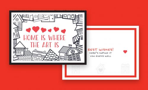 Adobe Stock - New House Greeting Card Layout 4 - 167015360
