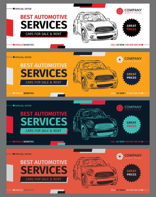 Adobe Stock - Small Automotive Service Flyer Layout 2 - 169853997