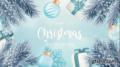 Videohive Merry Christmas Intro And Happy New Year Opener 41941521