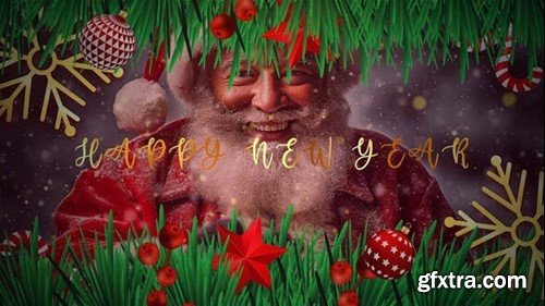 Videohive Merry Christmas And Happy New Year Slideshow 48862156