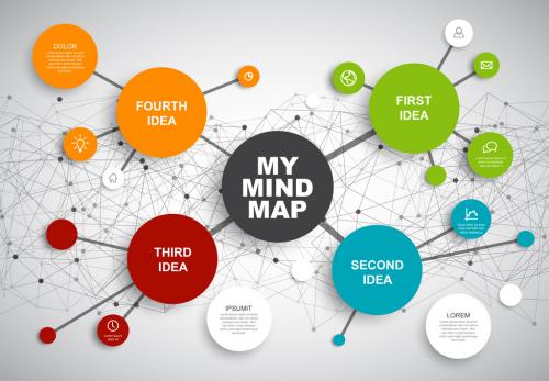 Adobe Stock - Mindmap Idea Infographic - 174767185