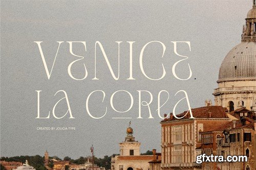 Venice La Corla | Elegant Serif Font LUZGLSP