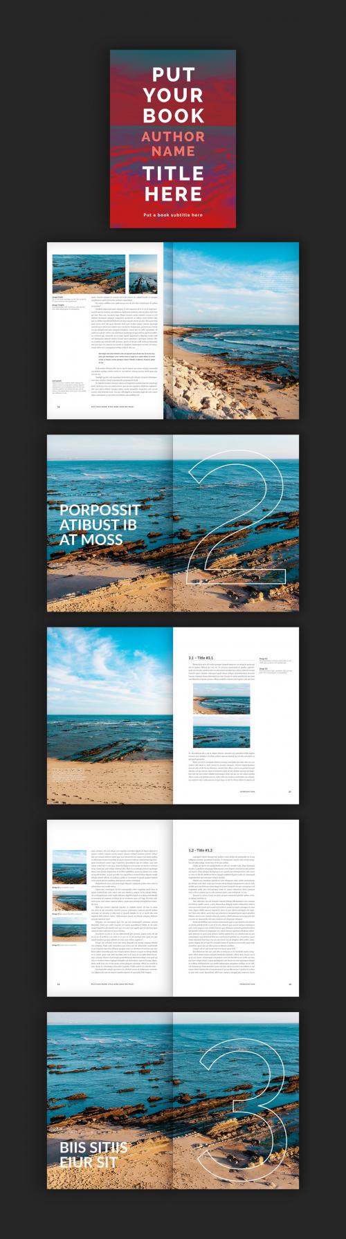 Adobe Stock - Book Layout with Large Chapter Numbers - 176886881