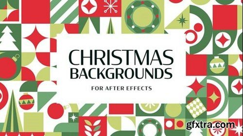 Videohive Christmas Backgrounds 48973480