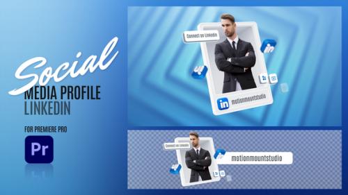 Videohive - Social Media Profile Linkedin - Premiere Pro - 48450053