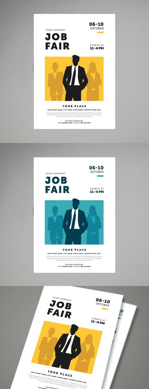 Adobe Stock - Job Fair Flyer 1 - 187396773
