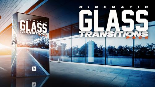 Videohive - Glass Transitions Pack for Premiere Pro - 48453709