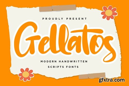 Gellatos - Handwritten Script fonts WBXLTT3