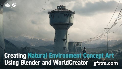 Wingfox – Creating Natural Environment Concept Art Using Blender and World Creator with Jules Merkle