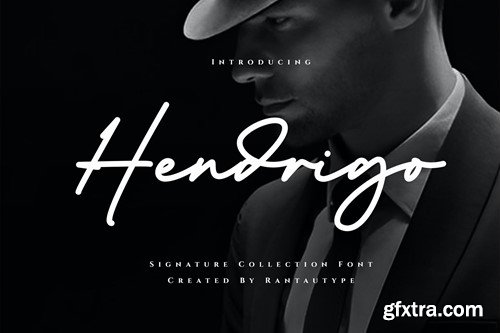 Hendrigo Bold Signature Font 4GLMA36