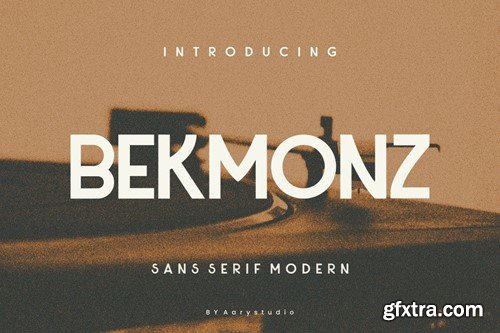 Bekmonz - Sans Serif Font Z4J8HP8