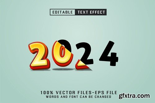 New Year Editable Text Effect MLPFX56