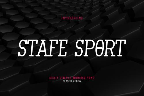 Stafe Sport Fonts