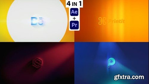 Videohive Simple Colorful Logo Reveal (AE + Pre) 34193848