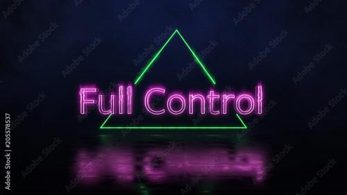 Adobe Stock - Glowing Neon Text - 205578537