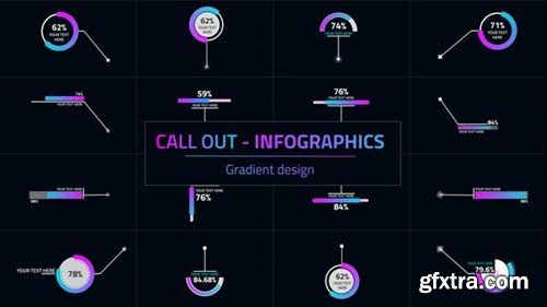 Videohive Infographic Call Out Gradient 40070940