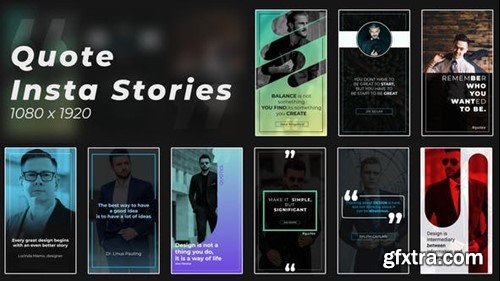 Videohive Quotes Insta Stories 46341977