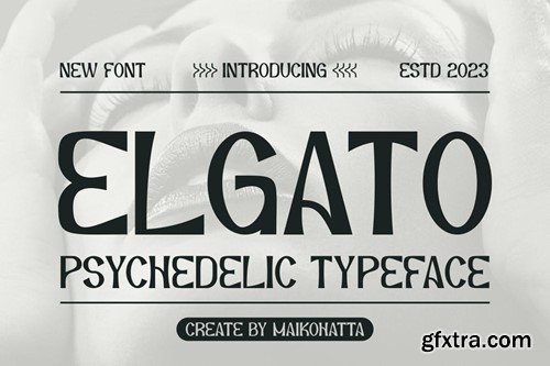 Elgato - Psychedelic Font V9YGKF8