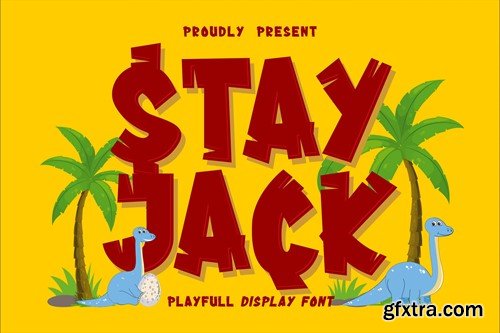 Stay Jack - Playful Display Font VJQKC9S