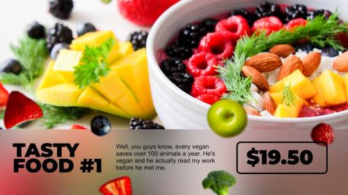 ArtList - Healthy Vegetarian Promo Opener - 125135