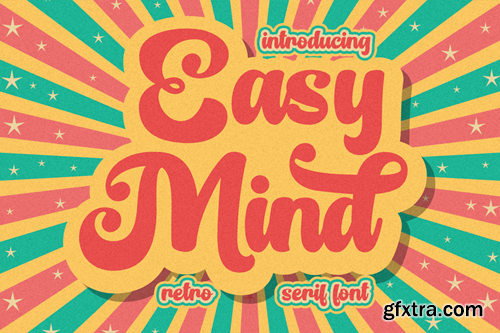 Easy Mind - Retro Script Font WXKPKLX
