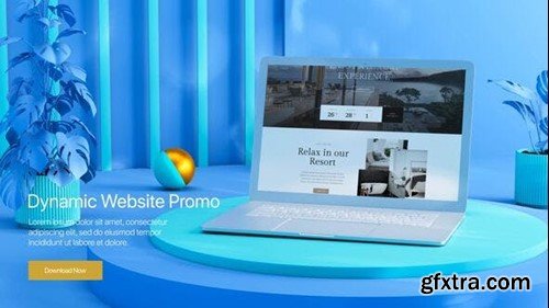 Videohive Dynamic Website Promo 3D 48998635