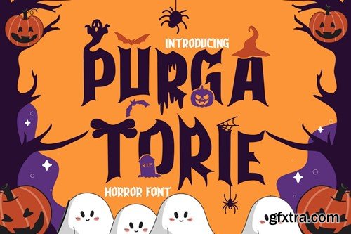 Purgatorie - Halloween Font J7ZET5W