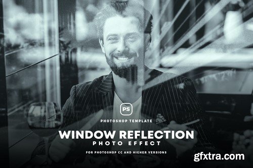 Window Reflection Photo Effect KFS6NMU