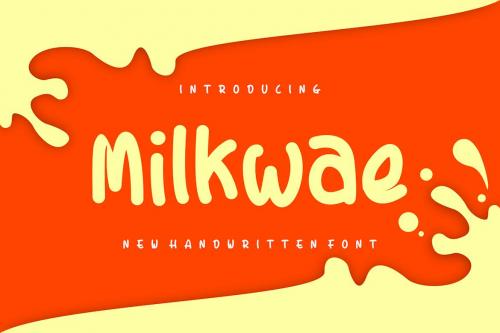 Milkwae - Font