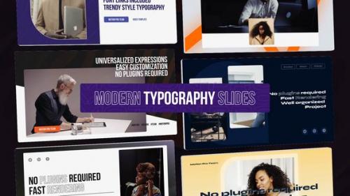 Videohive - Modern Typography Slides - 48504945