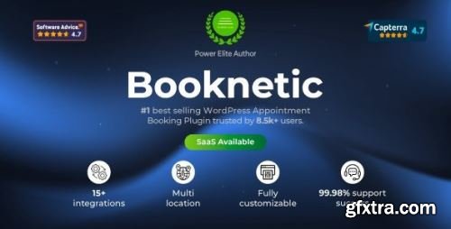CodeCanyon - Booknetic - WordPress Booking Plugin for Appointment Scheduling [SaaS] v3.8.7 - 24753467 - Nulled