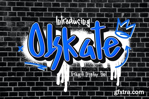 Olskate - Graffiti Display E62Z7AS