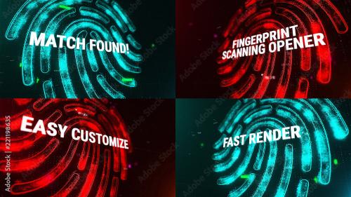 Adobe Stock - Fingerprint Scanner Titles - 221198635