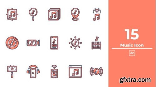 Videohive Music Icon After Effects 48999539