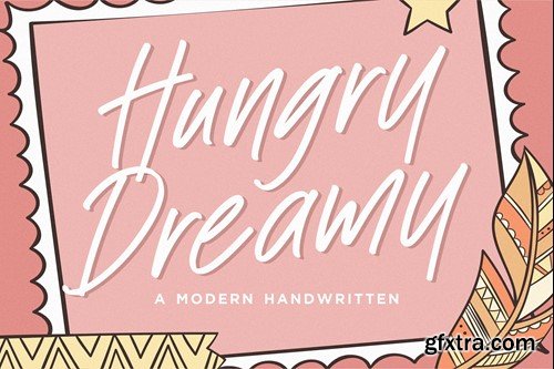 Hungry Dreamy Handwriting Font ES4DJB8