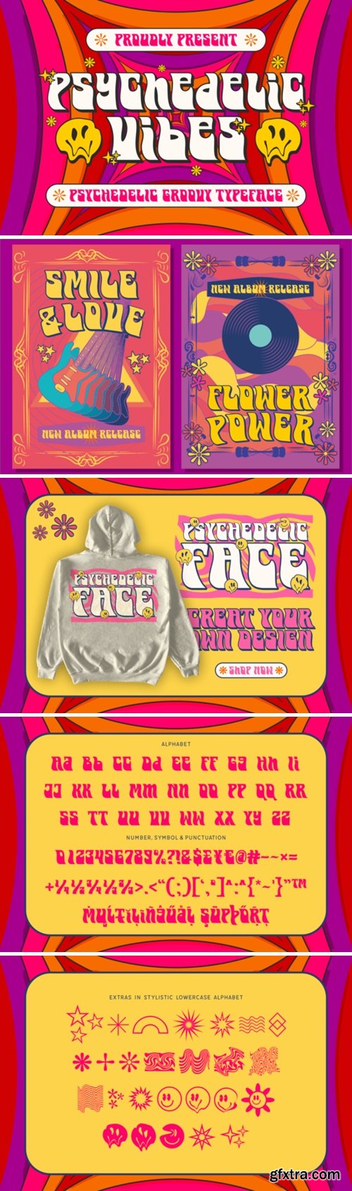 Psychedelic Vibes Font