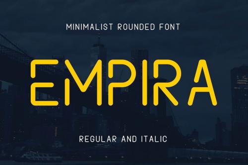 Empira Minimalist Font