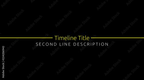 Adobe Stock - Timeline Title - 224256942