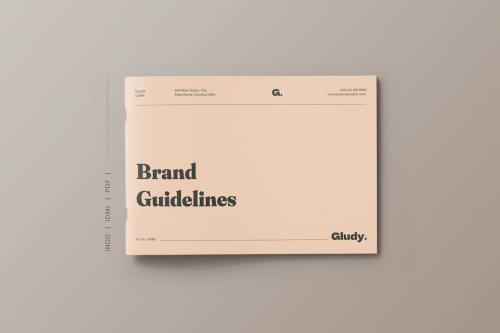 Brand Guideline Template | Gludy