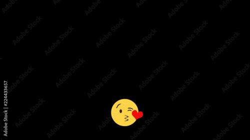 Adobe Stock - Blowing Kisses Emoji - 224433657