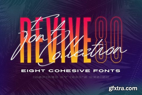 Revive 80 – 1980’s Font Collection AMTHLBD
