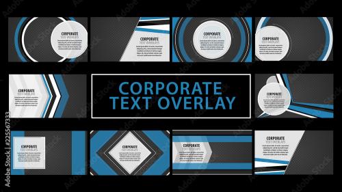 Adobe Stock - Corporate Text Overlays - 225567333