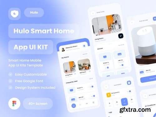 Hulo - Smart Home UI Kit Ui8.net