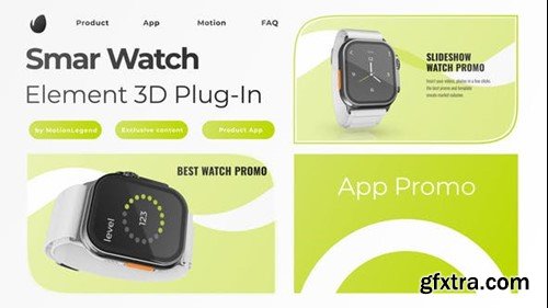 Videohive Smart Watch App Promo 49035774