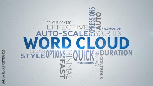 Adobe Stock - Word Cloud Title - 227356025