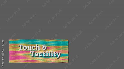Adobe Stock - Visual Trends: Touch and Tactility Lower Third - 227530874